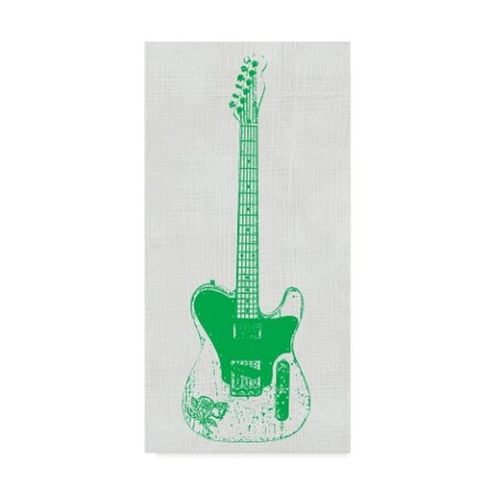 Trademark Fine Art Kevin Wade Inge 'Guitar Collector Ii' Canvas Art, 10x19 WAG04673-C1019GG